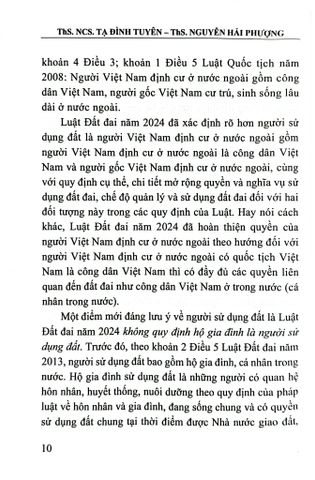  200 Câu Hỏi Và Trả Lời Về Luật Đất Đai Năm 2024 - ThS.NCS.Tạ Đình Tuyên
ThS. Nguyễn Hải Phượng 