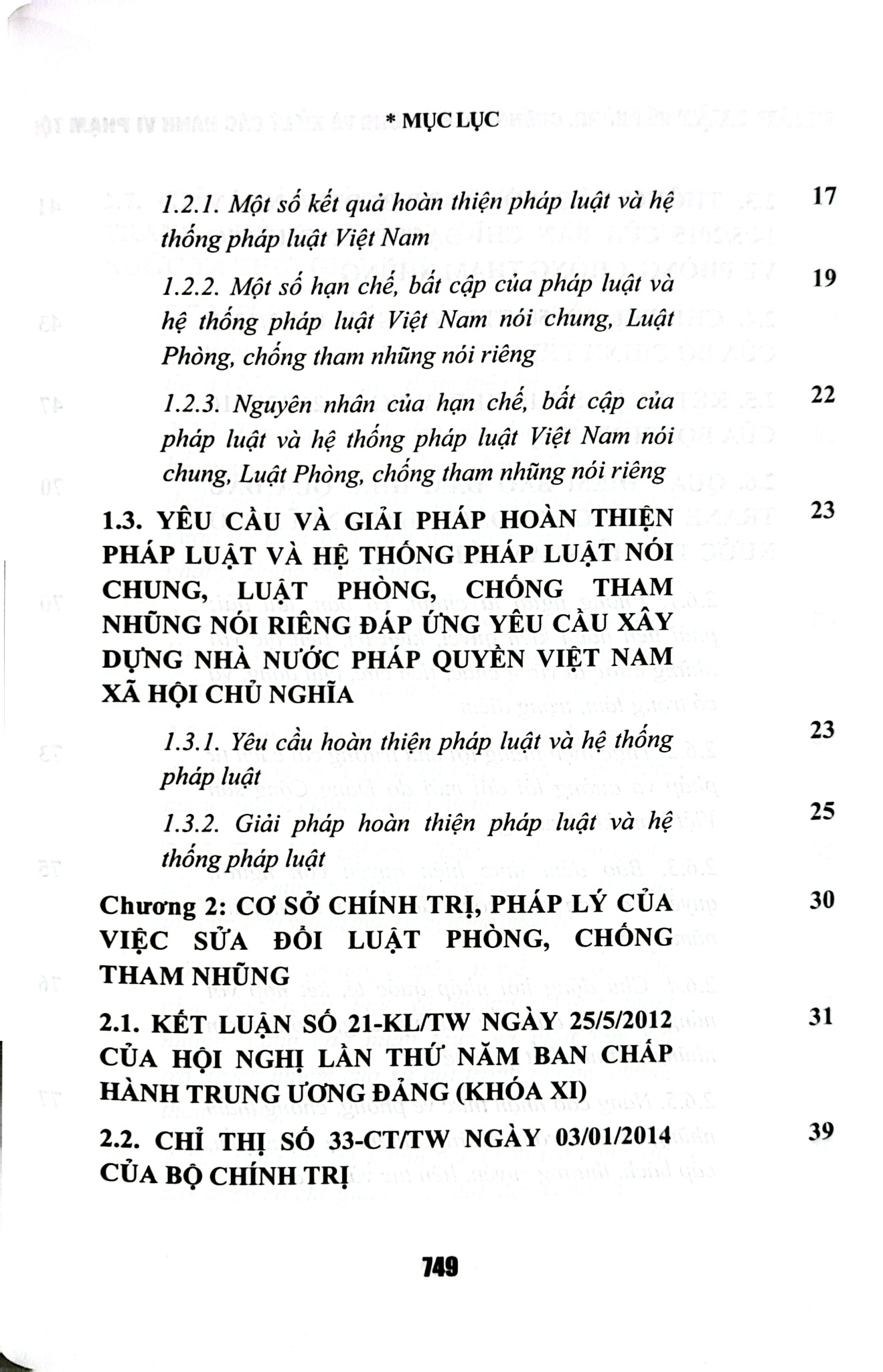 Pháp Luật Về Phòng, Chống Tham Nhũng Và Xử Lý Các Hành Vi Phạm Tội (Sách Chuyên Khảo)  - ThS. Nguyễn Mạnh Cường (Chủ biên)