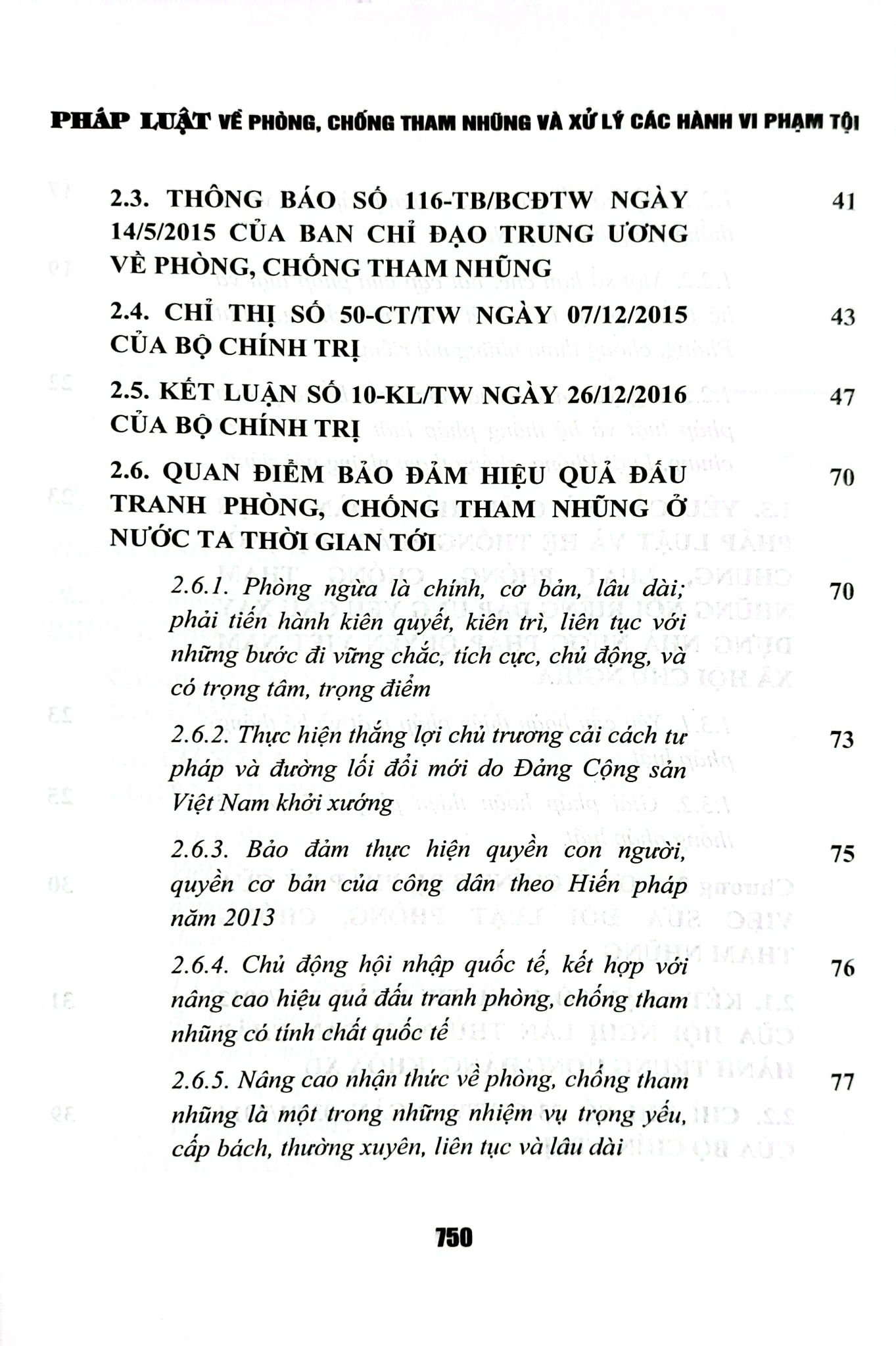 Pháp Luật Về Phòng, Chống Tham Nhũng Và Xử Lý Các Hành Vi Phạm Tội (Sách Chuyên Khảo)  - ThS. Nguyễn Mạnh Cường (Chủ biên)