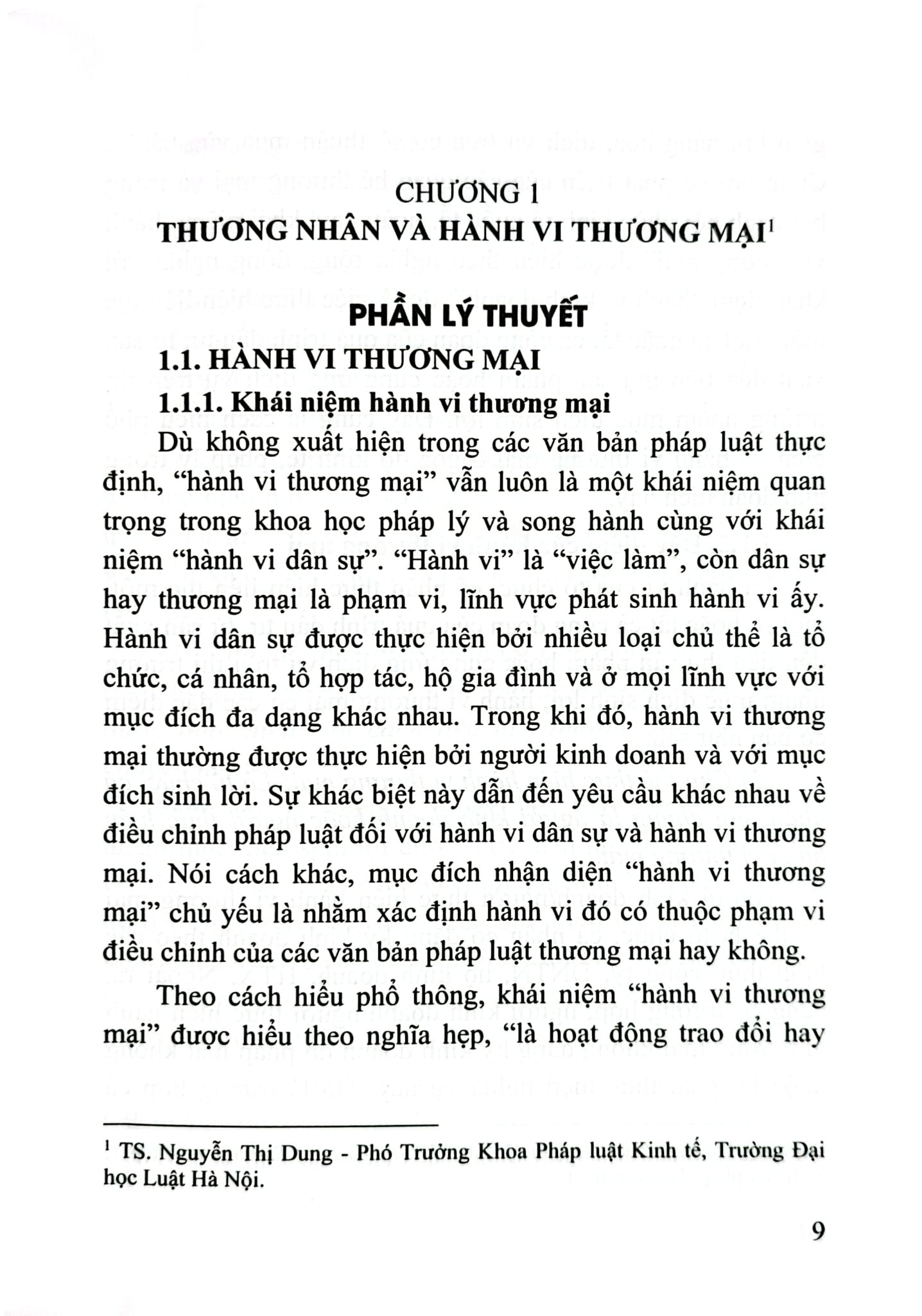 Hướng Dẫn Môn Học Luật Thương Mại - Tập 1 - Nguyễn Thị Dung