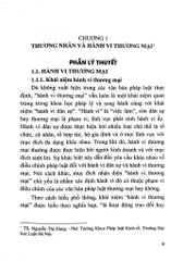 Hướng Dẫn Môn Học Luật Thương Mại - Tập 1 - Nguyễn Thị Dung