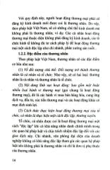 Hướng Dẫn Môn Học Luật Thương Mại - Tập 1 - Nguyễn Thị Dung