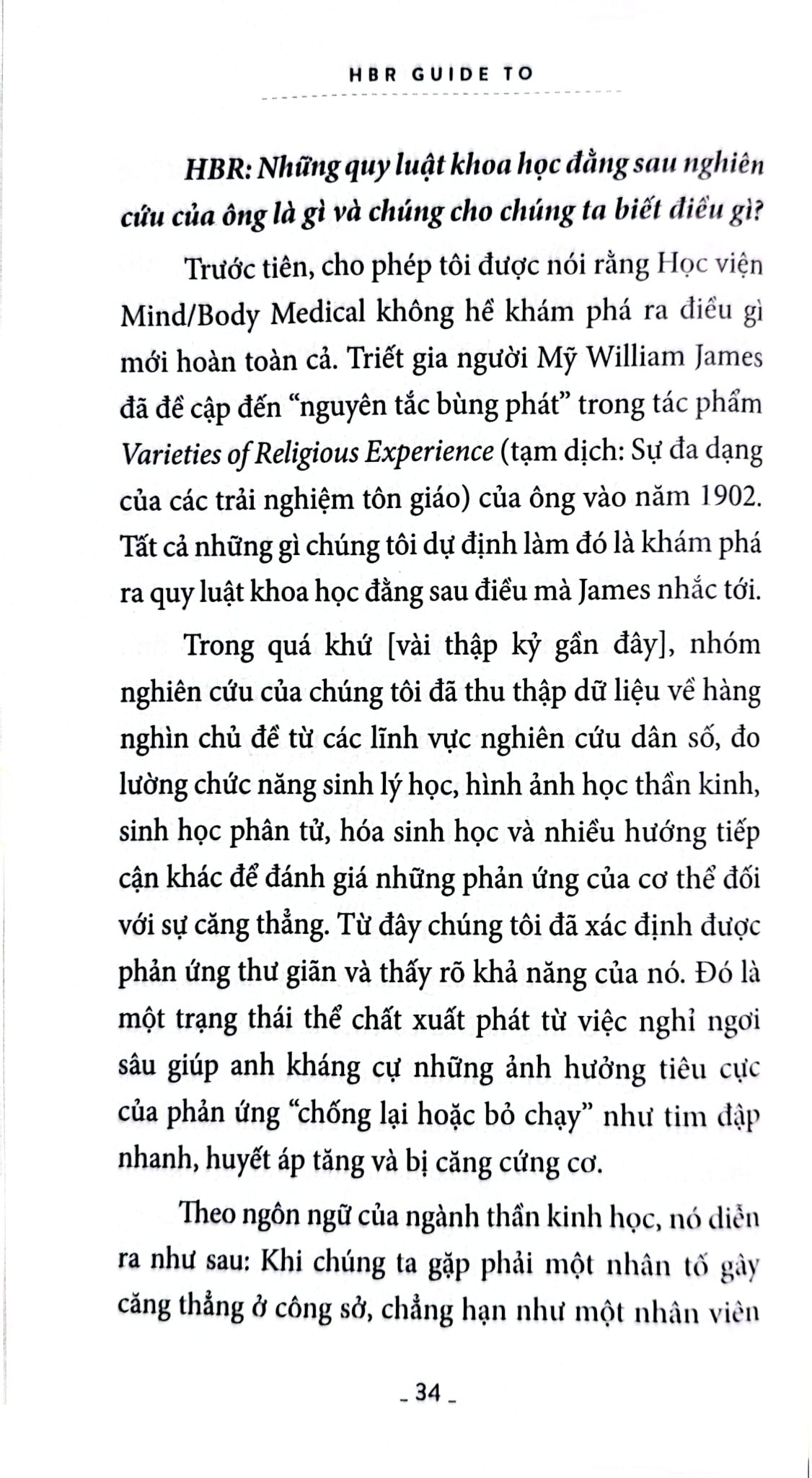 HBR Guide To – Giải Tỏa Áp Lực - Harvard Business Review Press