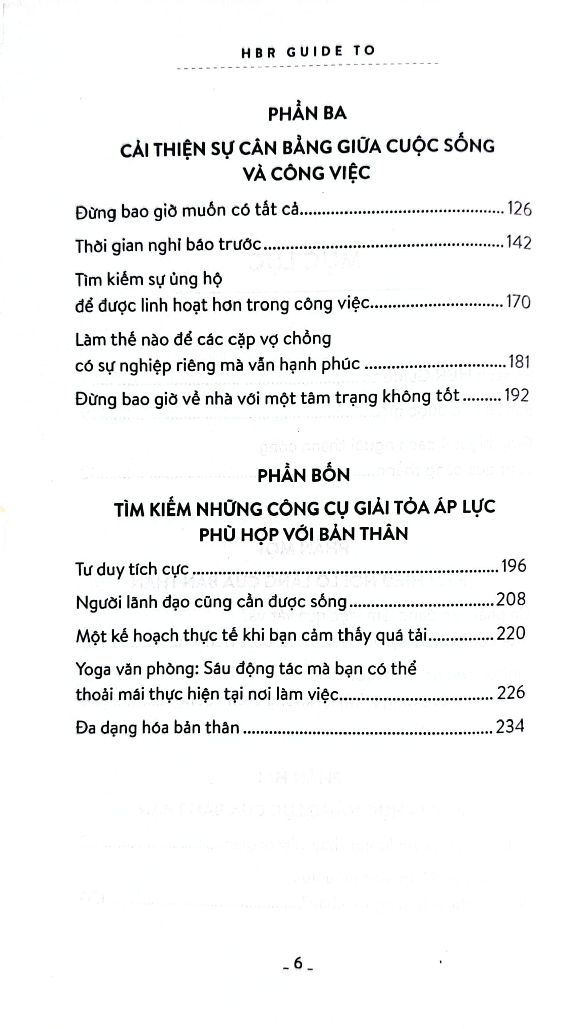 HBR Guide To – Giải Tỏa Áp Lực - Harvard Business Review Press