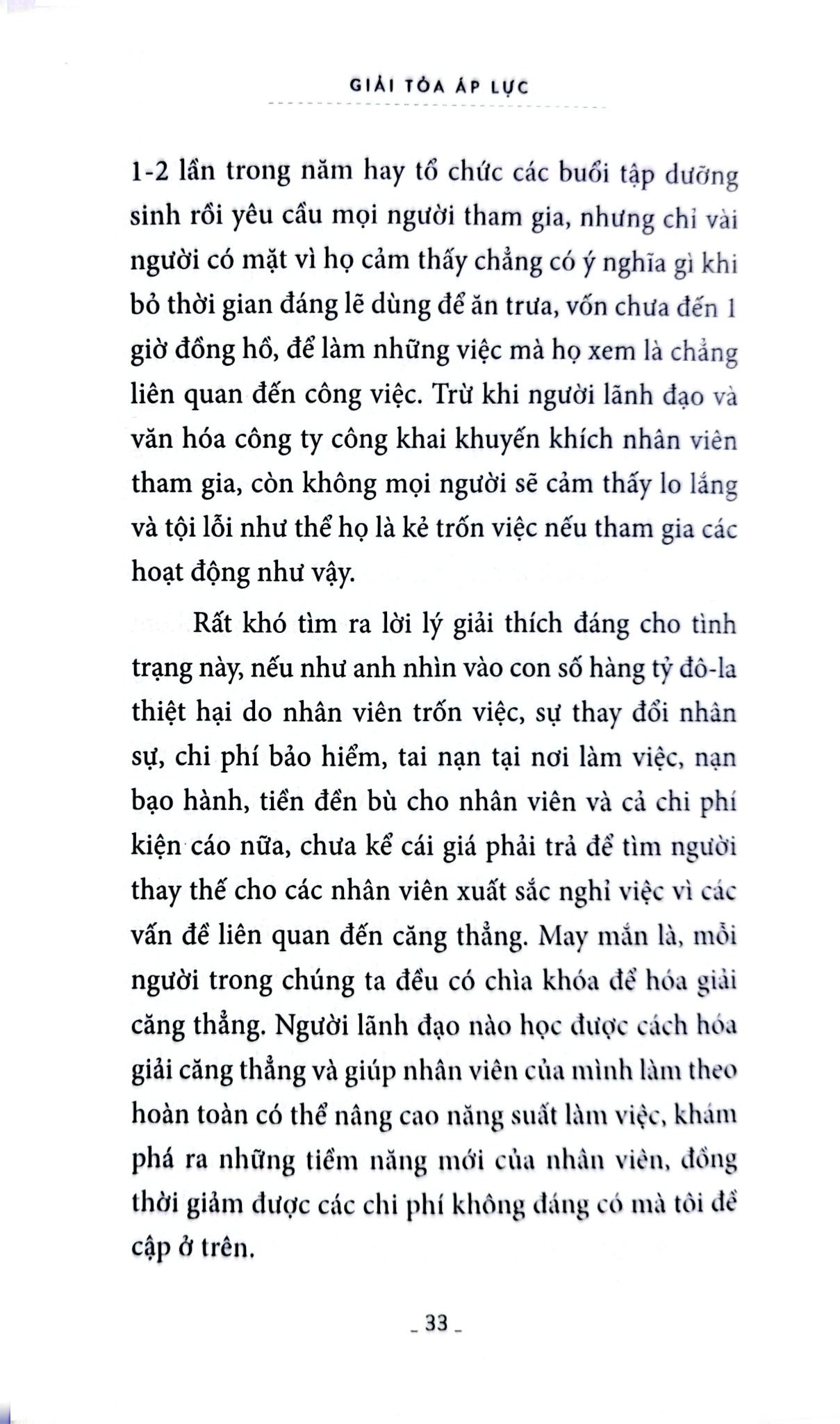 HBR Guide To – Giải Tỏa Áp Lực - Harvard Business Review Press
