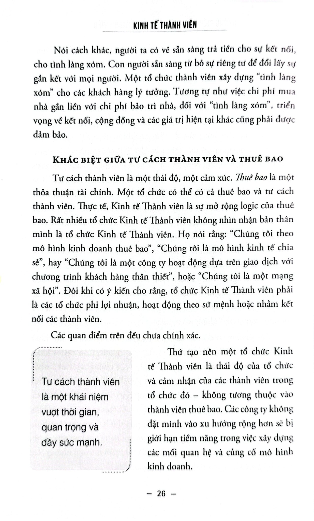 Kinh Tế Thành Viên - The Membership Economy - Robbie Kellman Baxter
