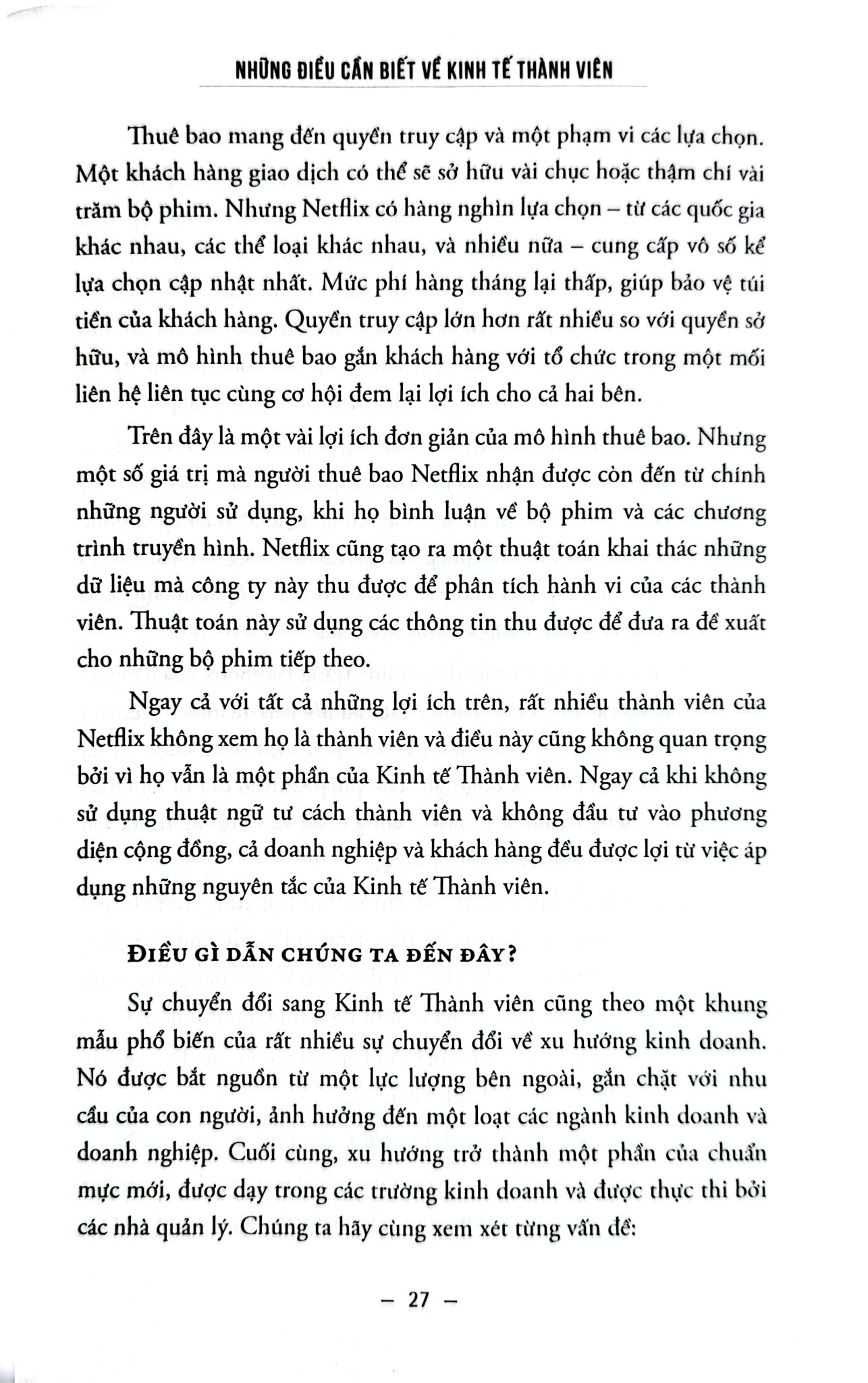 Kinh Tế Thành Viên - The Membership Economy - Robbie Kellman Baxter