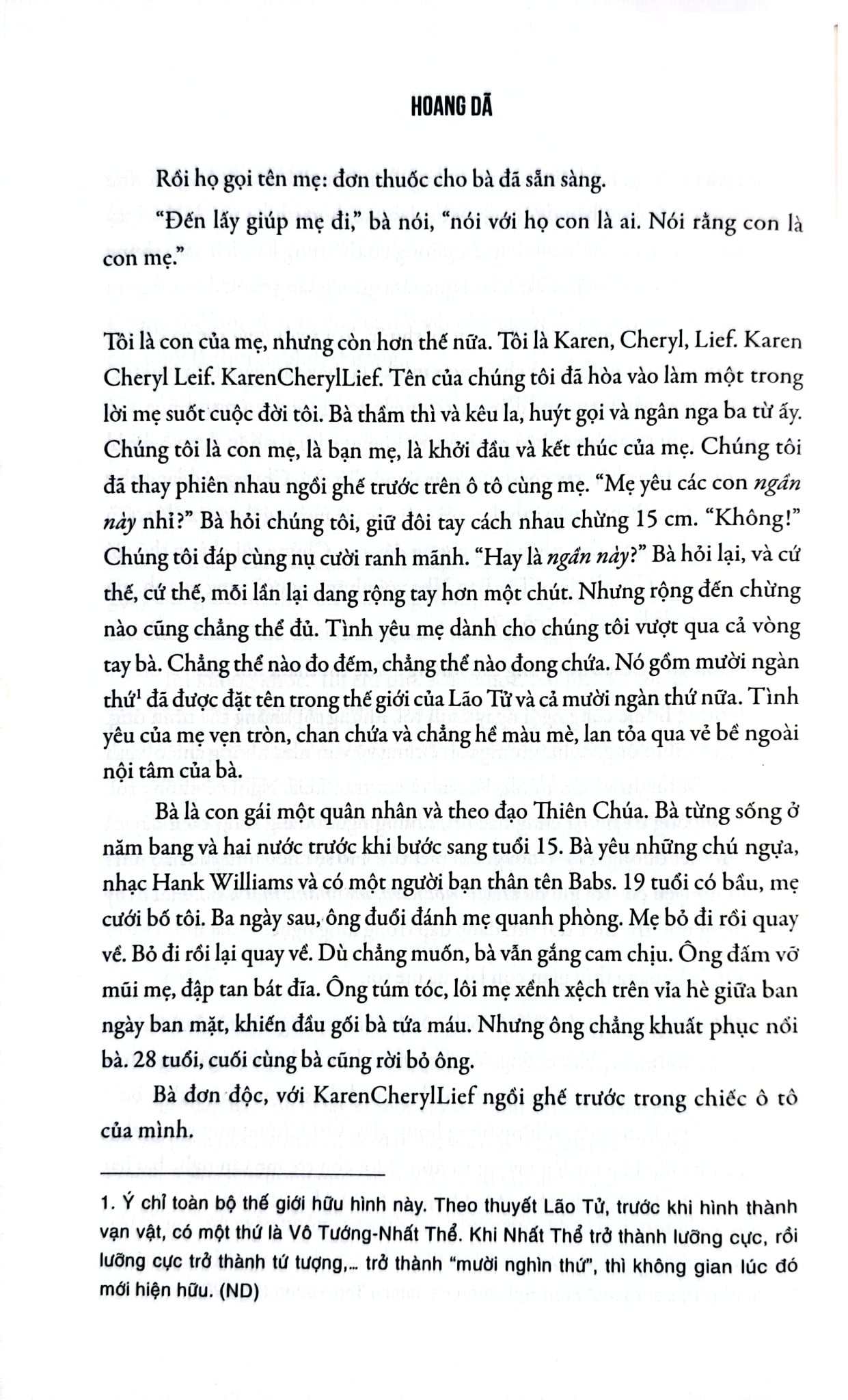 Hoang Dã - Cheryl Strayed