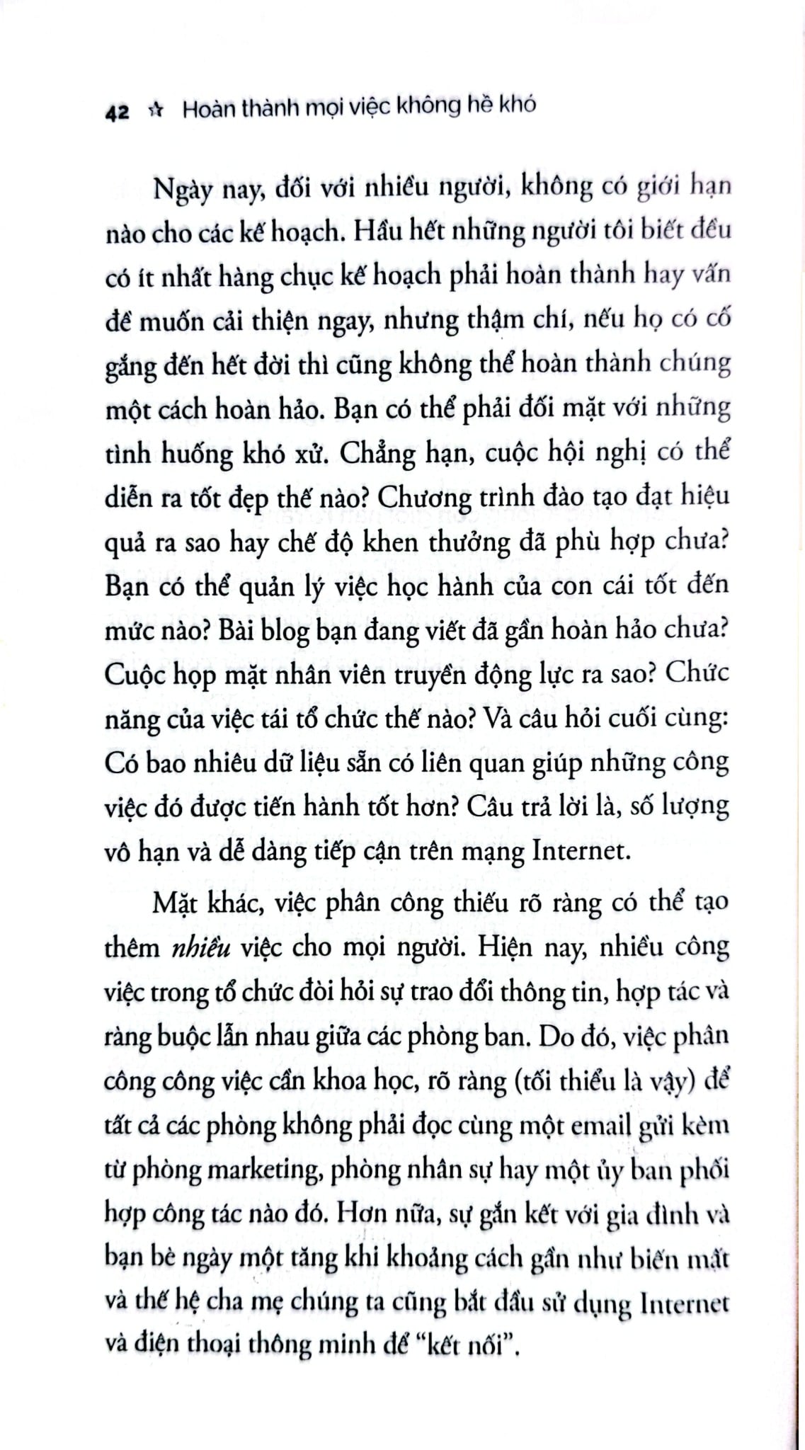 Hoàn Thành Mọi Việc Không Hề Khó - Nghệ Thuật Thực Thi Không Căng Thẳng - David Allen