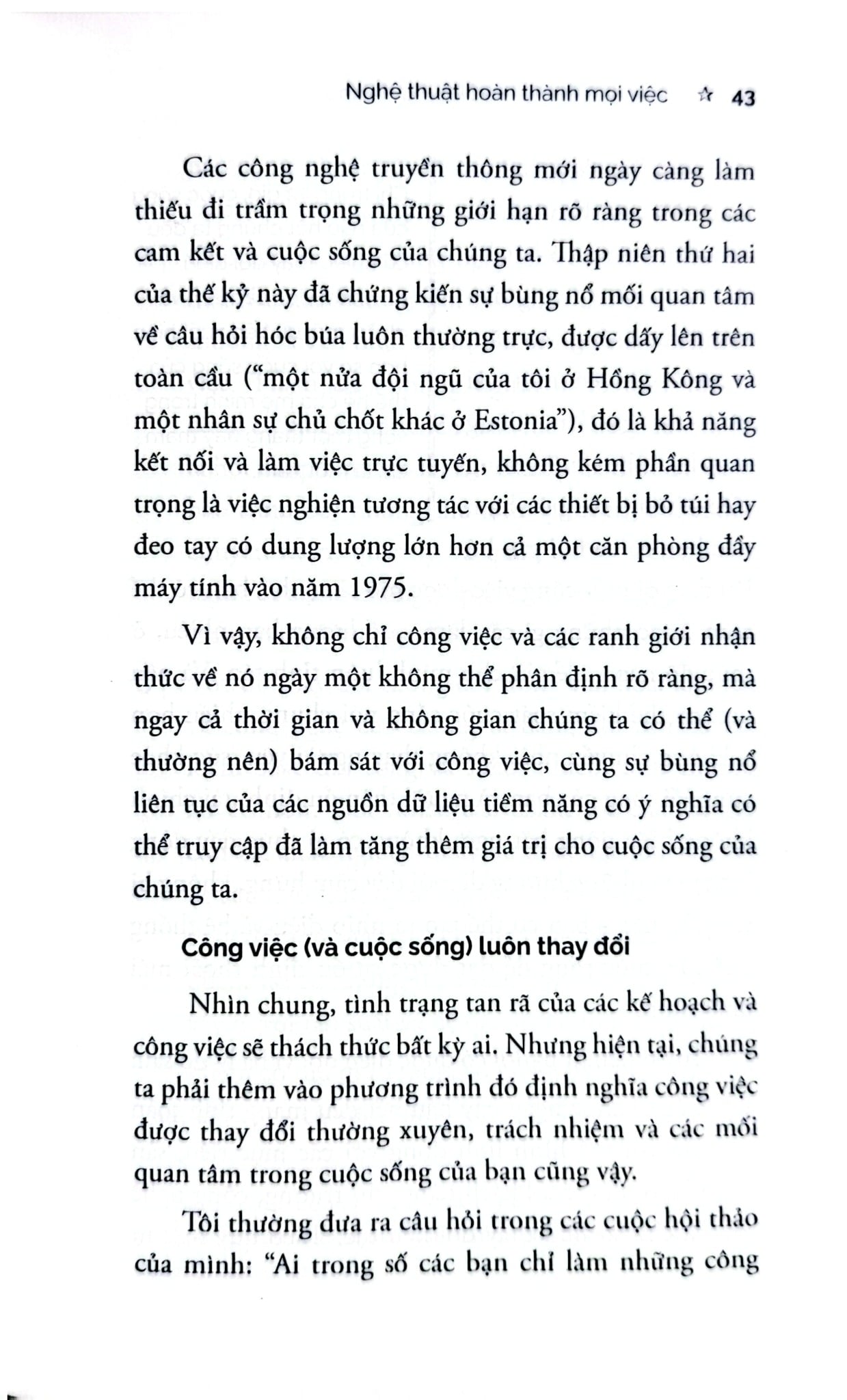 Hoàn Thành Mọi Việc Không Hề Khó - Nghệ Thuật Thực Thi Không Căng Thẳng - David Allen