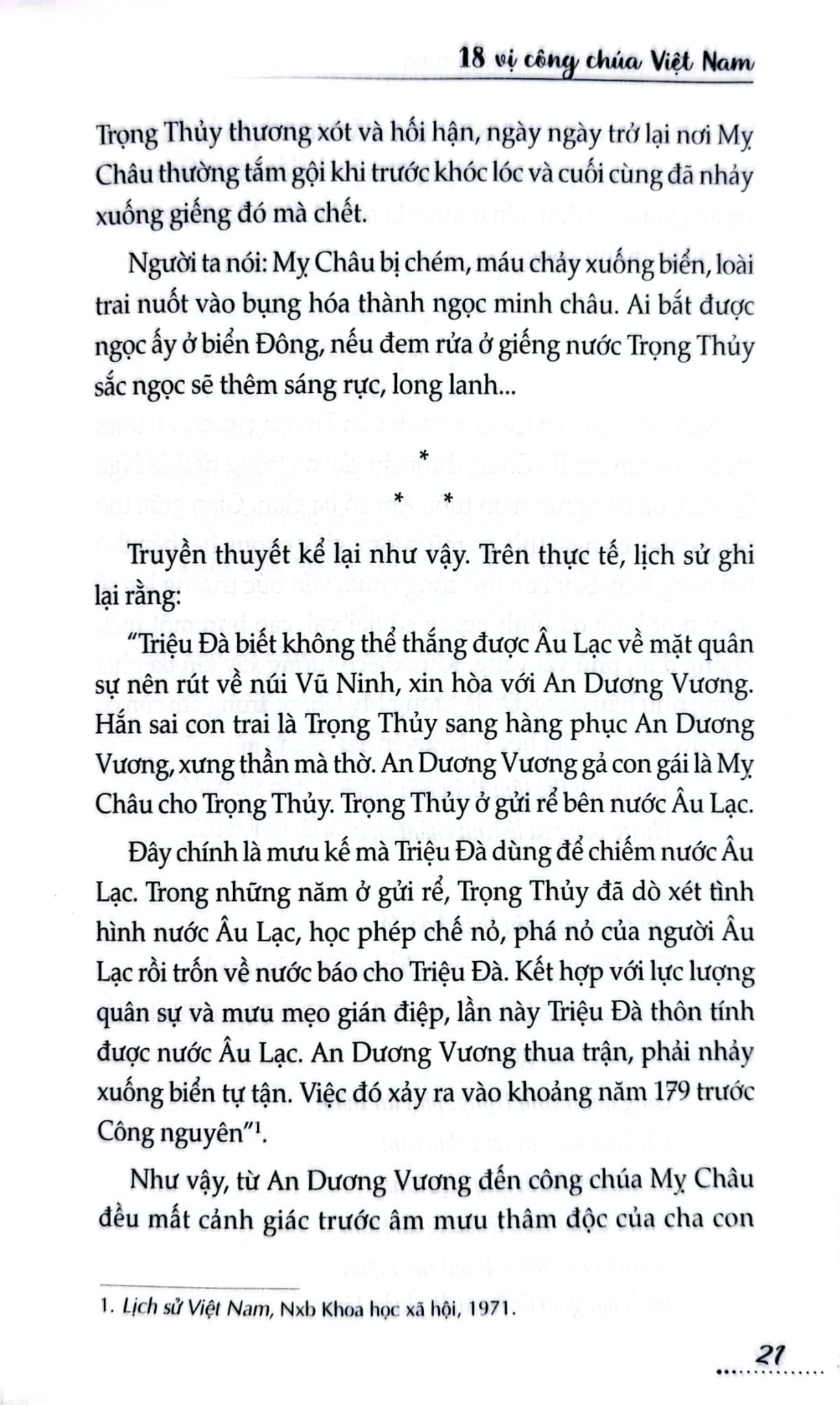 18 Vị Công Chúa Việt Nam - Đặng Việt Thuỷ