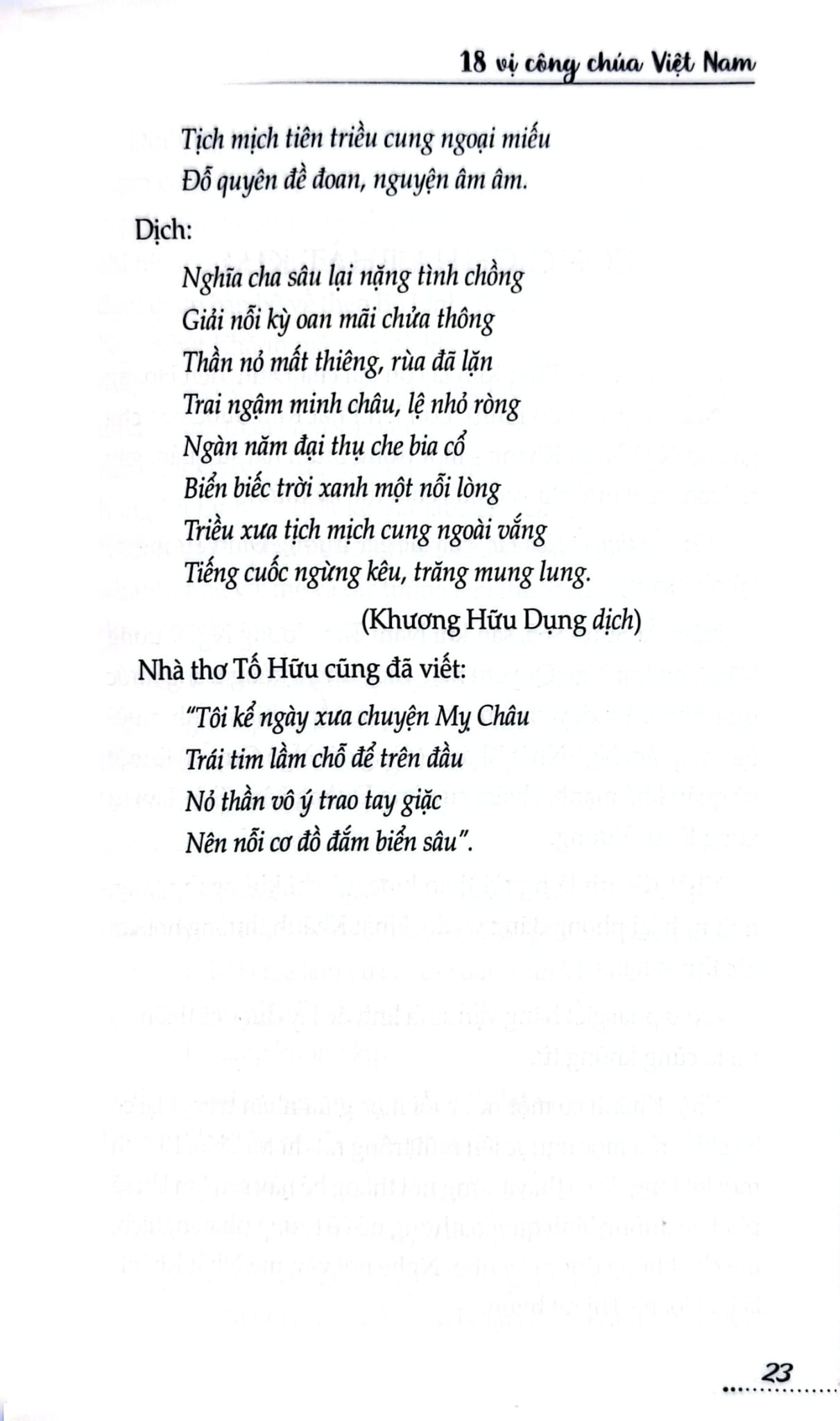 18 Vị Công Chúa Việt Nam - Đặng Việt Thuỷ