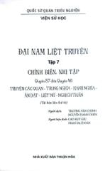 Đại Nam Liệt Truyện (Bộ 7 Tập) - Quốc Sử Quán Triều Nguyễn
