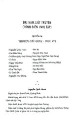 Đại Nam Liệt Truyện (Bộ 7 Tập) - Quốc Sử Quán Triều Nguyễn