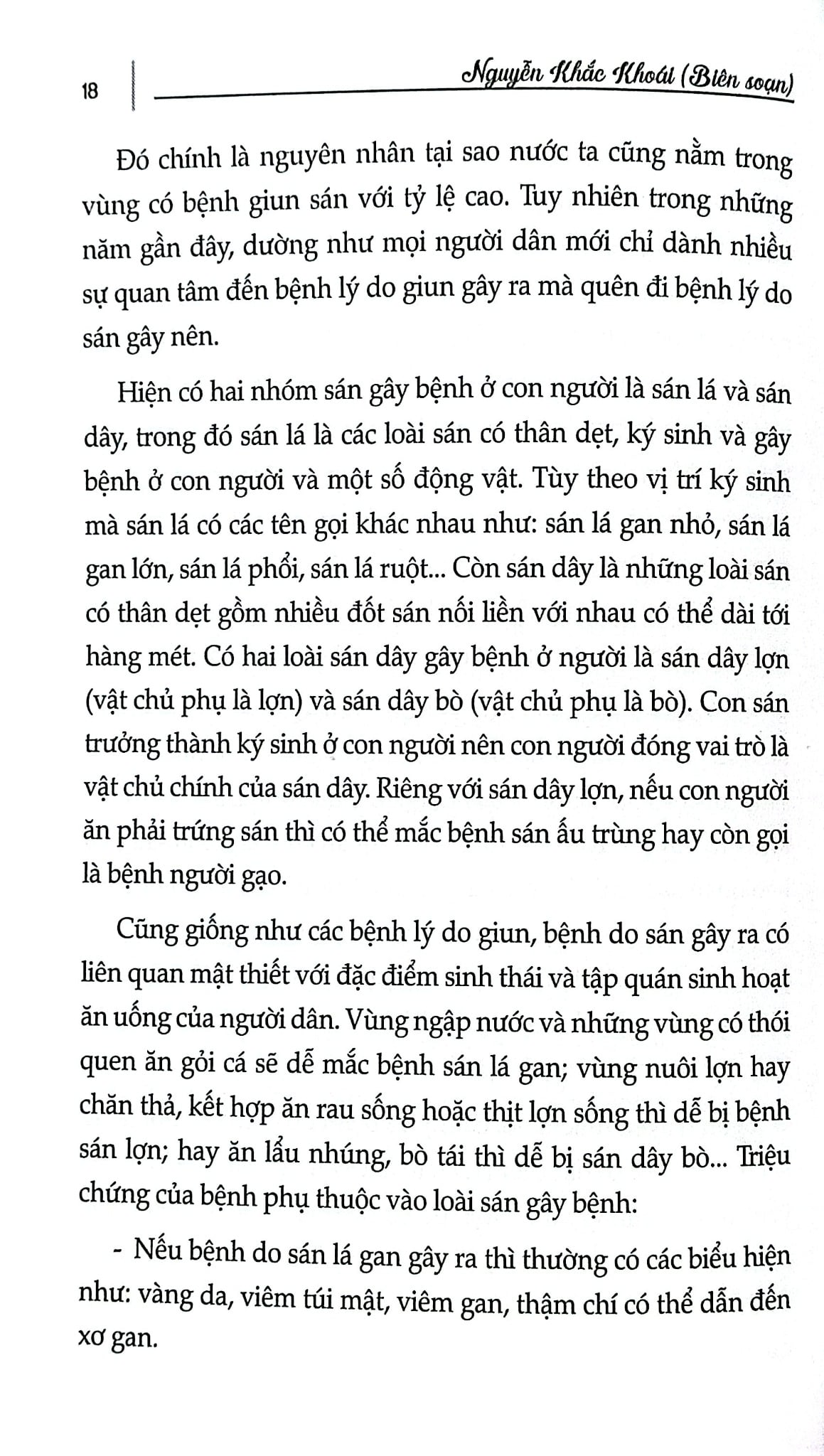 Sức Khỏe Là Vàng - Phòng Trị Bệnh Giun, Sán, Côn Trùng - Nguyễn Khắc Khoái