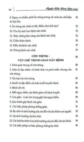  Sức Khỏe Là Vàng - Phòng Trị Bệnh Giun, Sán, Côn Trùng - Nguyễn Khắc Khoái 