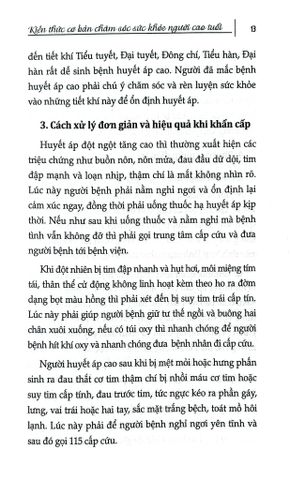  Combo 2 Cuốn ( Kiến Thức Cơ Bản Chăm Sóc Sức Khỏe Người Cao Tuổi + Kiến Thức Cơ Bản Nâng Cao Sức Khỏe ) 