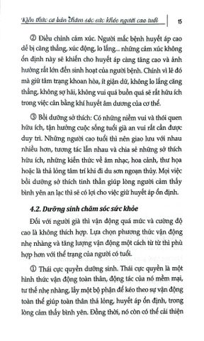  Combo 2 Cuốn ( Kiến Thức Cơ Bản Chăm Sóc Sức Khỏe Người Cao Tuổi + Kiến Thức Cơ Bản Nâng Cao Sức Khỏe ) 