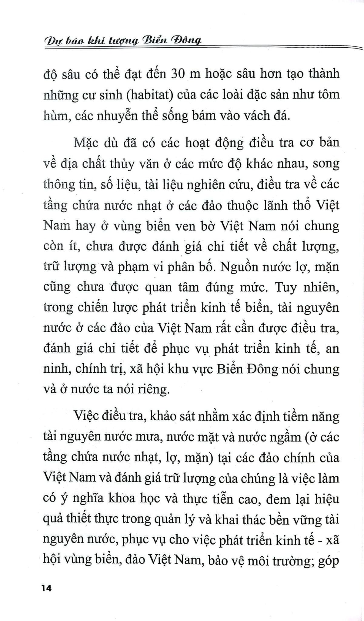 Dự Báo Khí Tượng Biển Đông - Văn hóa