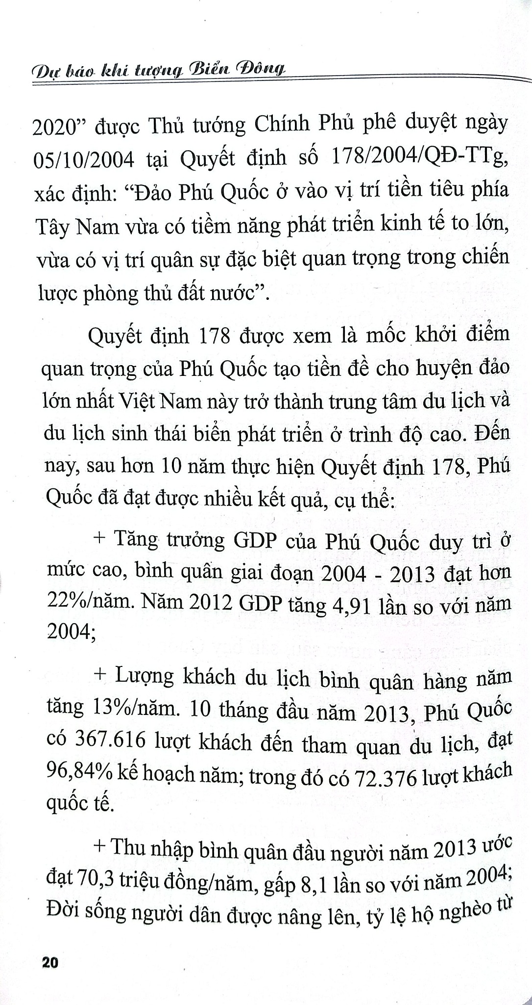 Dự Báo Khí Tượng Biển Đông - Văn hóa