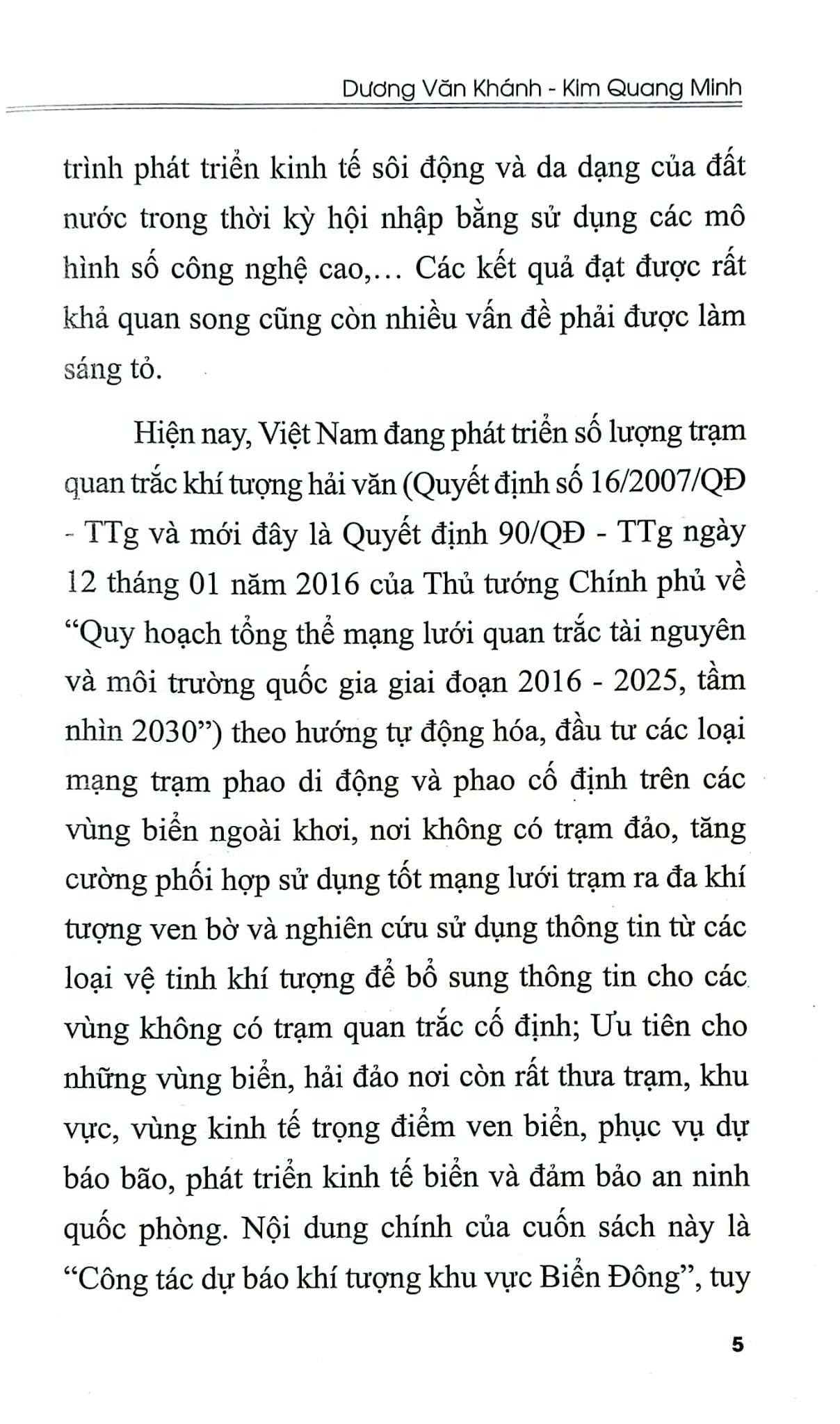 Dự Báo Khí Tượng Biển Đông - Văn hóa