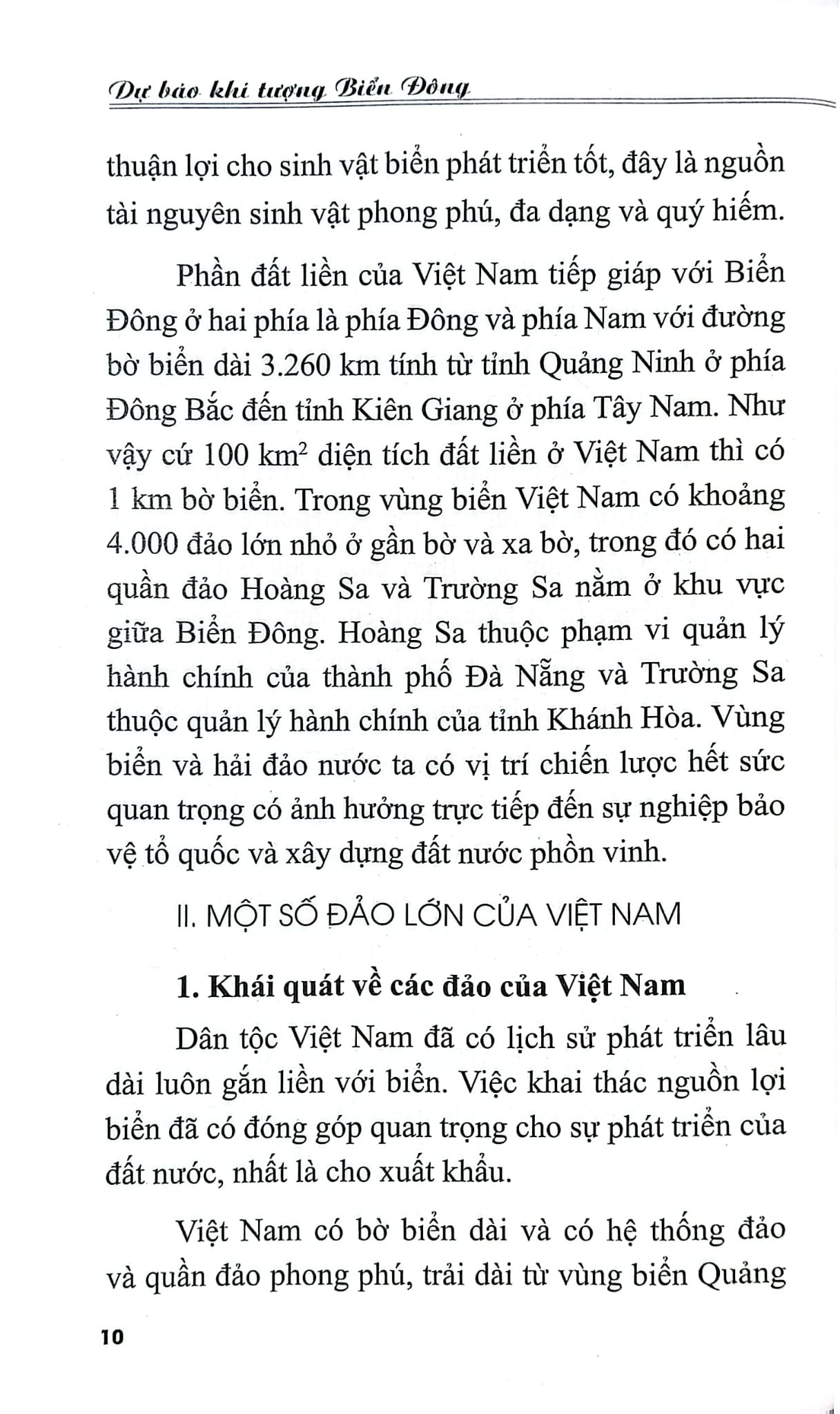 Dự Báo Khí Tượng Biển Đông - Văn hóa