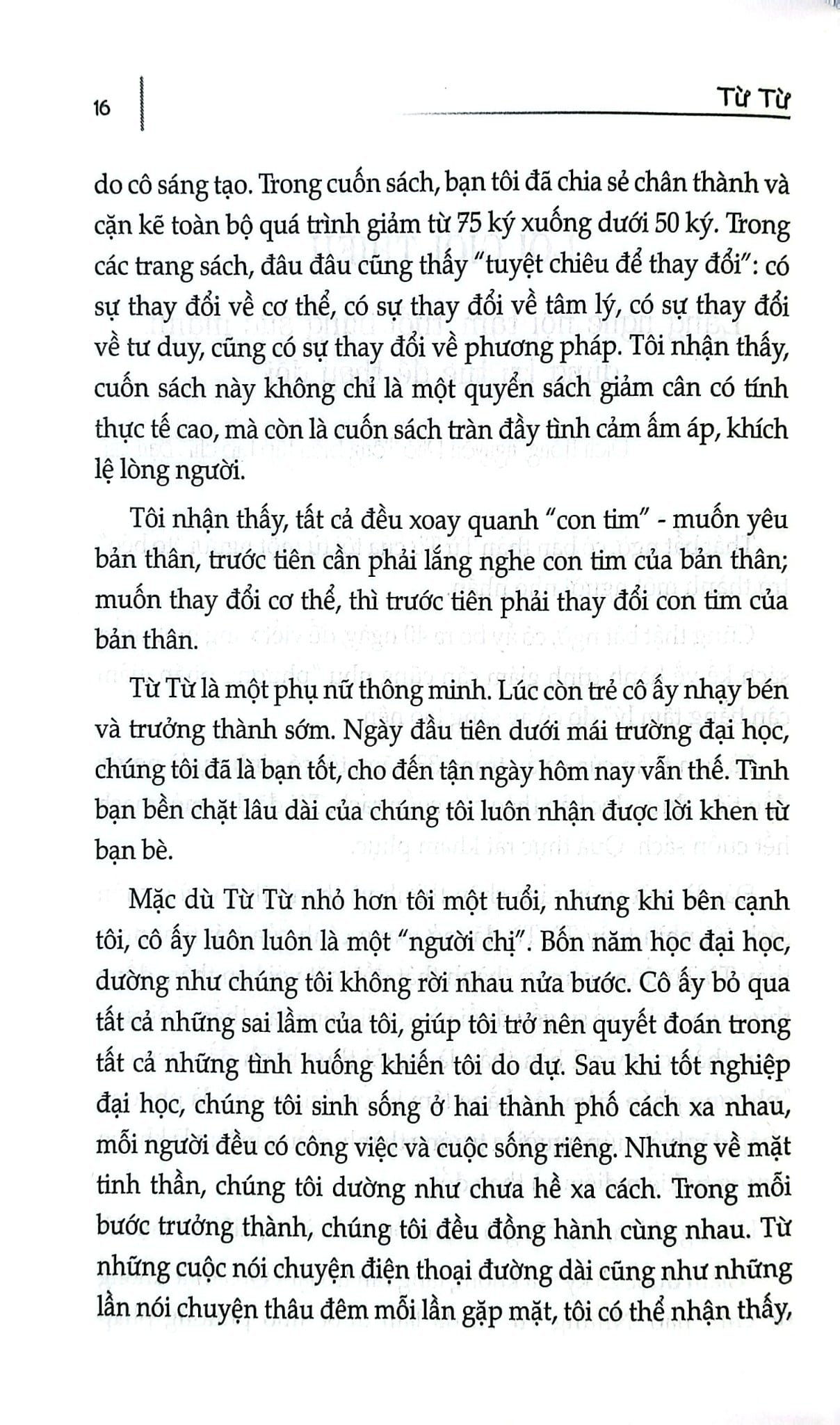 Giảm Cân Hiệu Quả Bằng Tâm Lý - Từ Từ