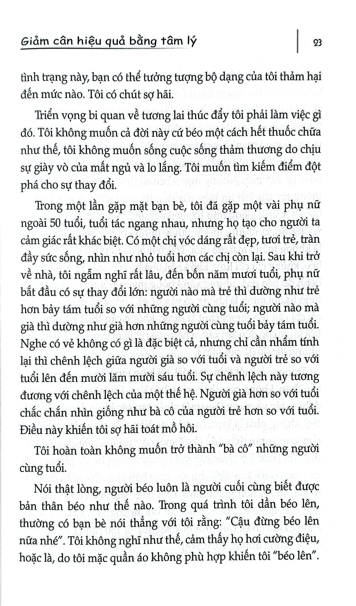 Giảm Cân Hiệu Quả Bằng Tâm Lý - Từ Từ
