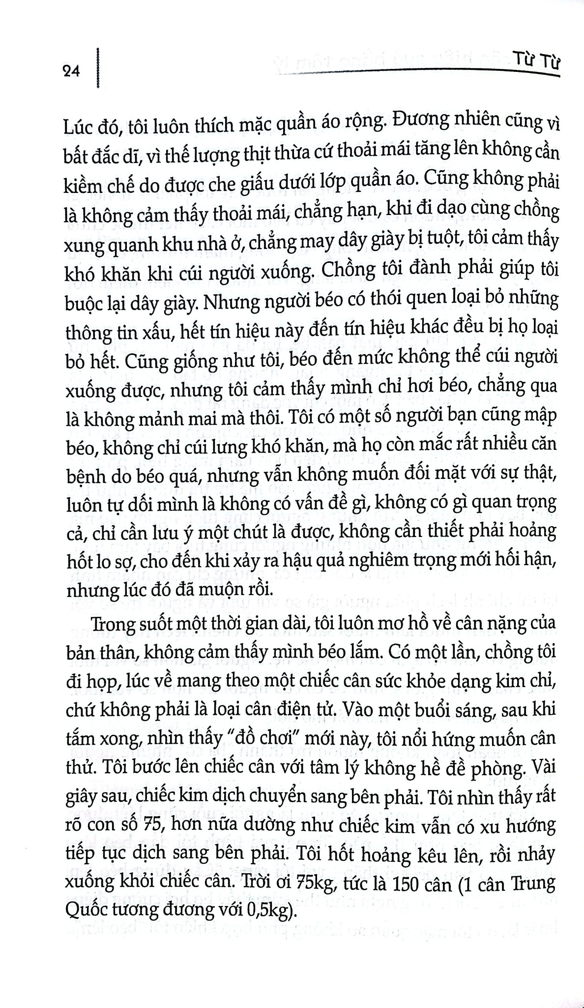 Giảm Cân Hiệu Quả Bằng Tâm Lý - Từ Từ