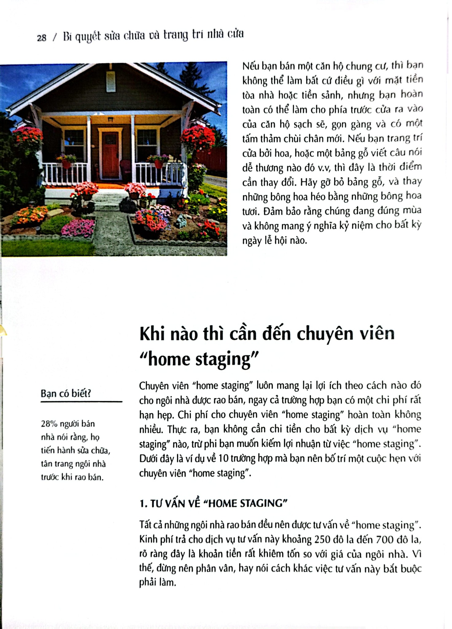 Bí Quyết Sửa Chữa Và Trang Trí Nhà Cửa (Sách In Màu) - Karen Prince