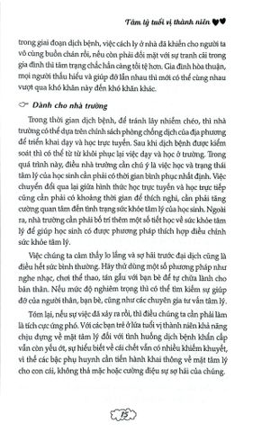  Combo 2 Cuốn Những Phân Tích Và Lời Khuyên Của Các Chuyên Gia ( Tình Cảm Tuổi Vị Thành Niên + Tâm Lý Tuổi Vị Thành Niên ) 