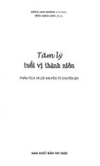 Combo 2 Cuốn Những Phân Tích Và Lời Khuyên Của Các Chuyên Gia ( Tình Cảm Tuổi Vị Thành Niên + Tâm Lý Tuổi Vị Thành Niên )
