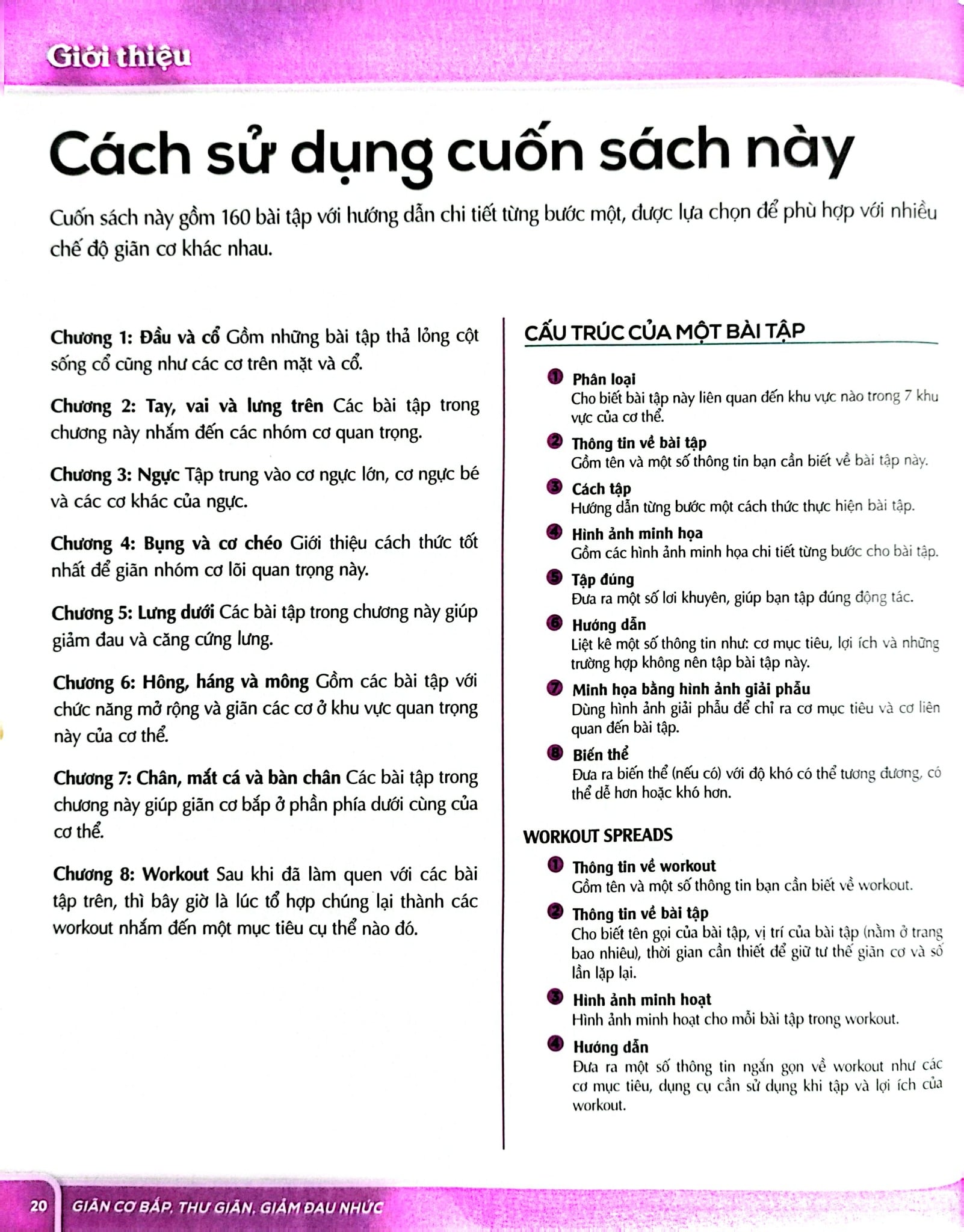 Giãn Cơ Bắp, Thư Giãn, Giảm Đau Nhức (Sách Ảnh; In Màu) - Sophie Cornish-Keefe