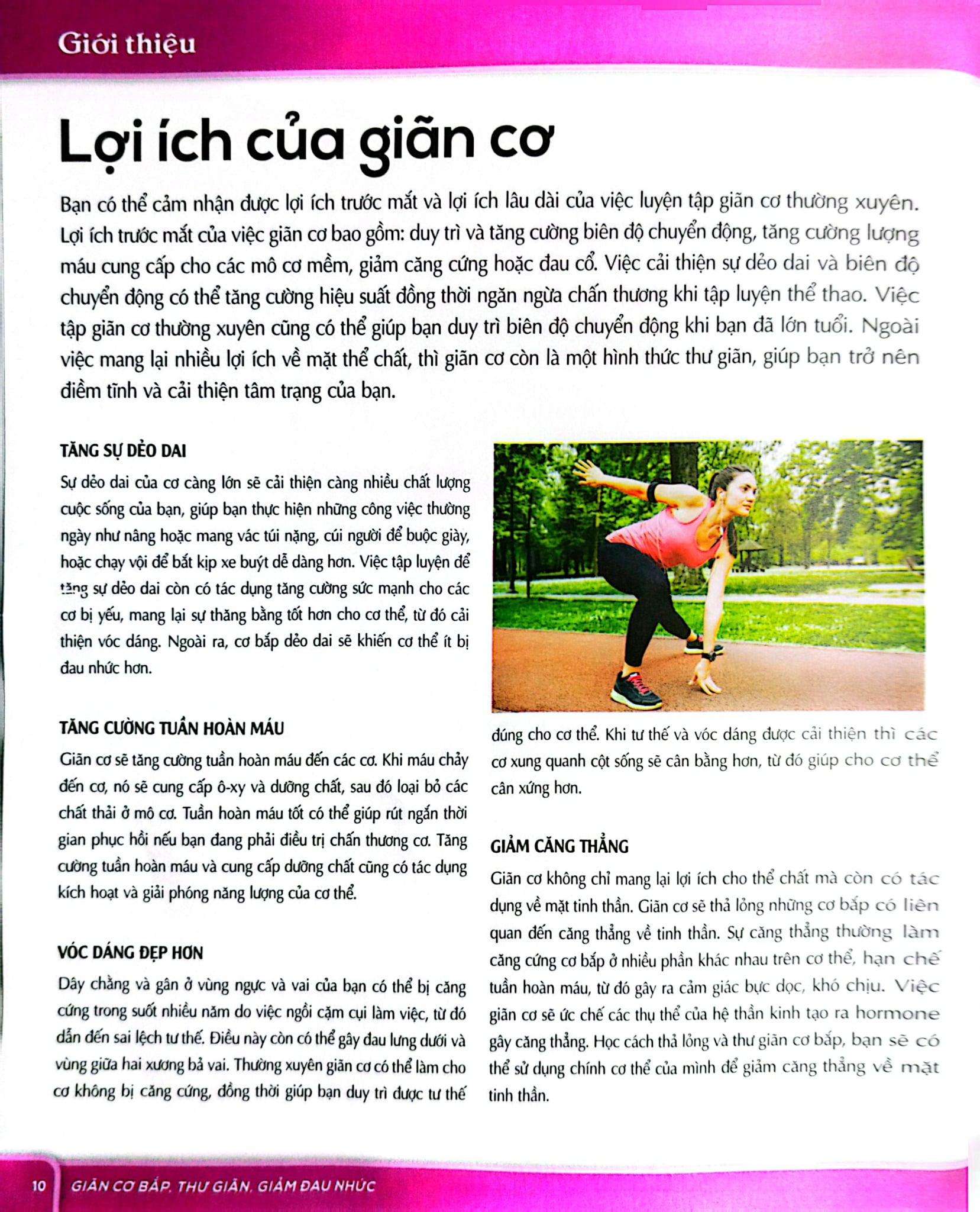 Giãn Cơ Bắp, Thư Giãn, Giảm Đau Nhức (Sách Ảnh; In Màu) - Sophie Cornish-Keefe