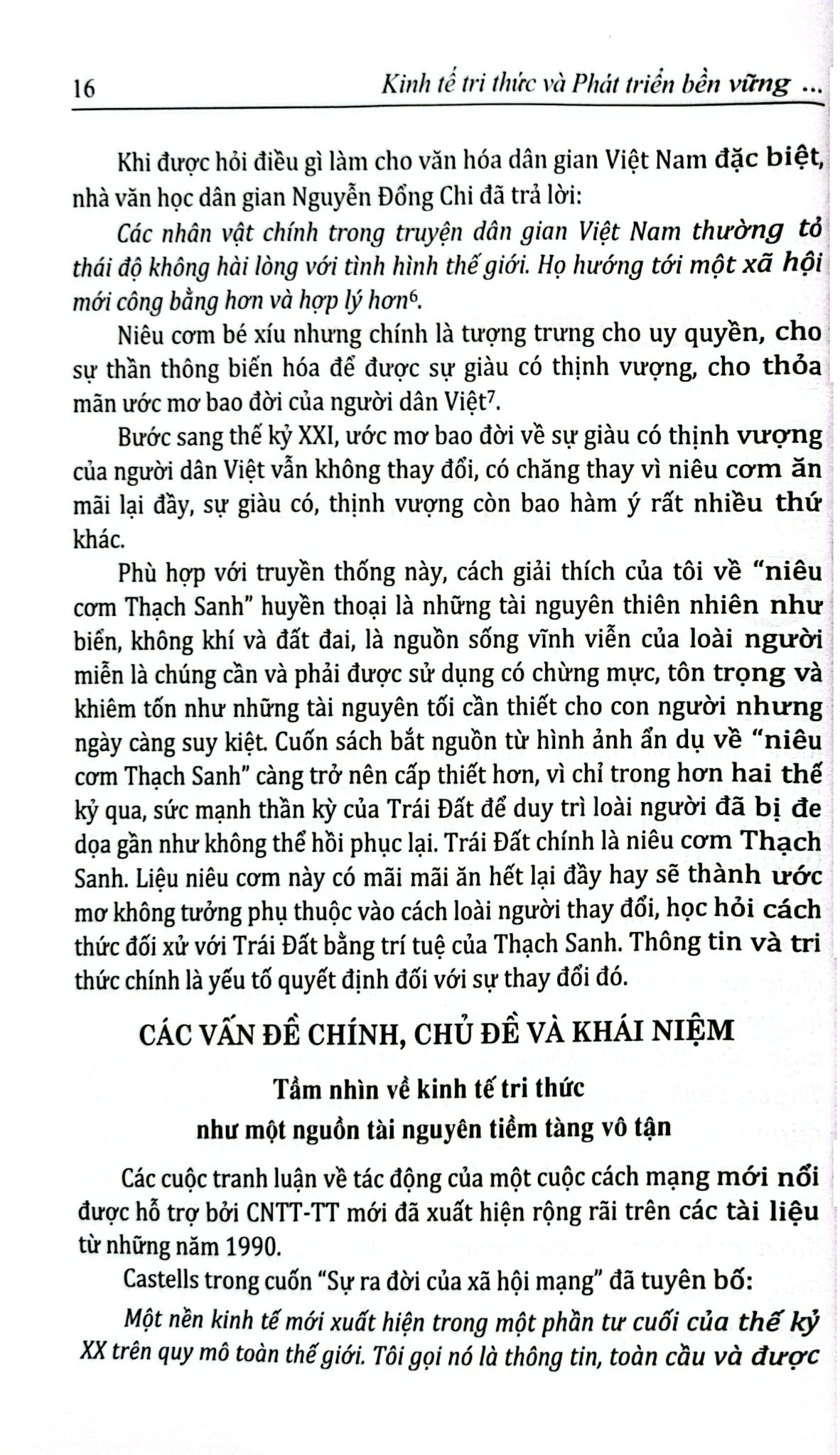 Kinh Tế Tri Thức Và Phát Triển Bễn Vững - Nguyễn Thanh Tuyên