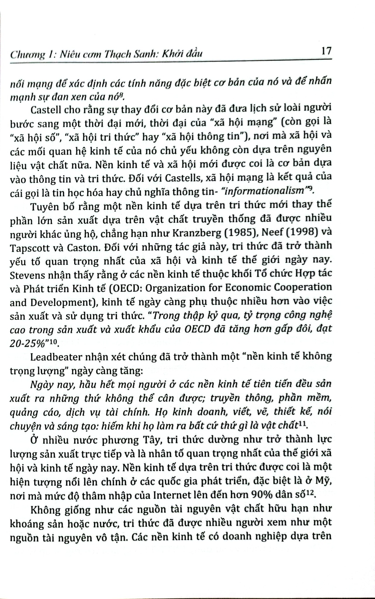 Kinh Tế Tri Thức Và Phát Triển Bễn Vững - Nguyễn Thanh Tuyên