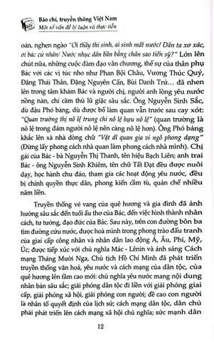  Báo Chí, Truyền Thông Việt Nam Một Số Vấn Đề Lý Luận Và Thực Tiễn - PGS, TS Nguyễn Thế Kỷ 