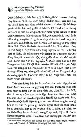  Báo Chí, Truyền Thông Việt Nam Một Số Vấn Đề Lý Luận Và Thực Tiễn - PGS, TS Nguyễn Thế Kỷ 