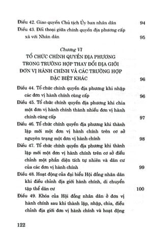  Luật Tổ Chức Chính Quyền Địa Phương Năm 2025 - Quốc hội 