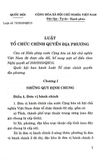  Luật Tổ Chức Chính Quyền Địa Phương Năm 2025 - Quốc hội 