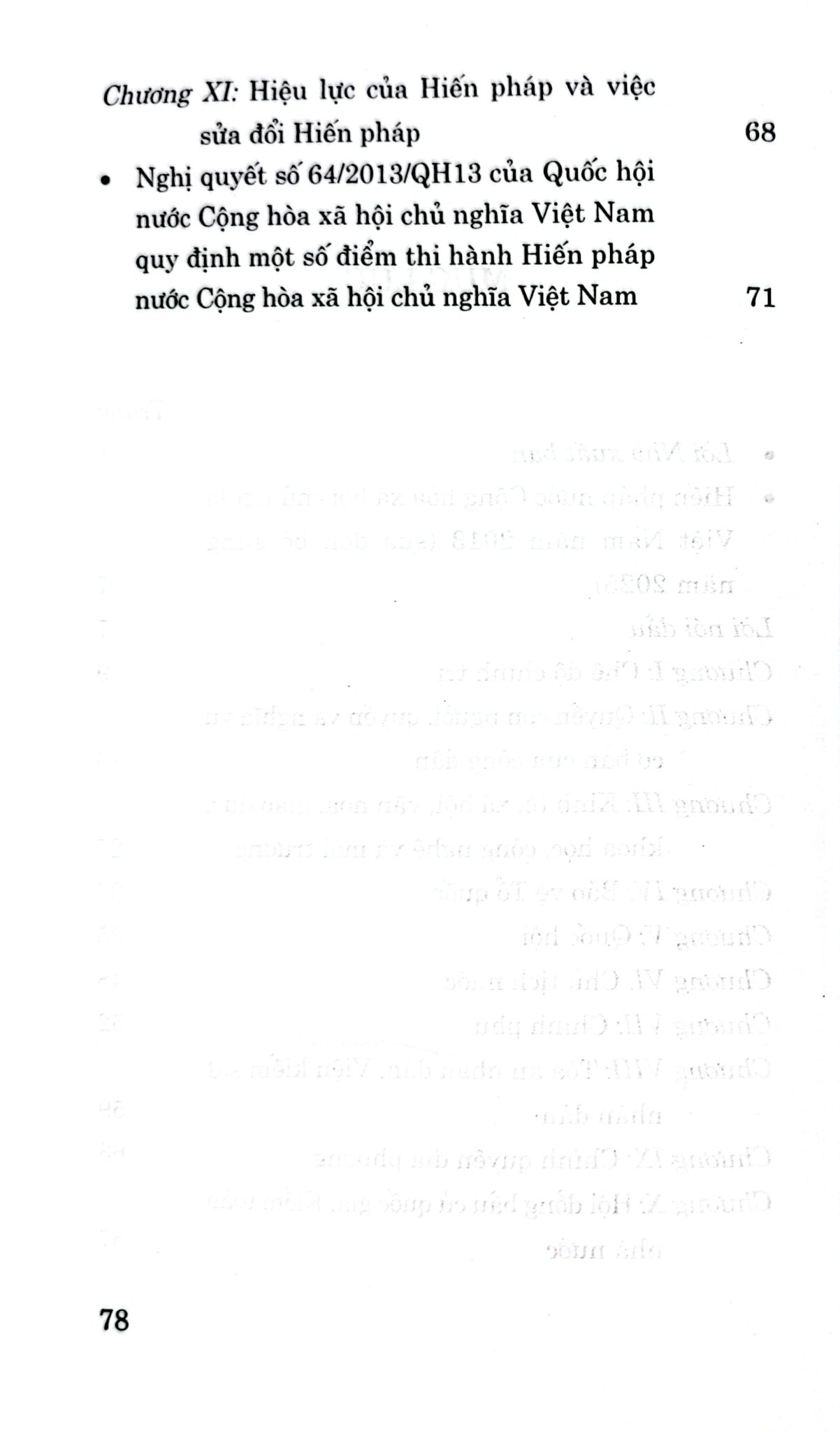 Hiến Pháp Nước Cộng Hòa Xã Hội Chủ Nghĩa Việt Nam Năm 2013 (Sửa Đổi, Bổ Sung Năm 2025) - Quốc hội