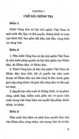  Hiến Pháp Nước Cộng Hòa Xã Hội Chủ Nghĩa Việt Nam Năm 2013 (Sửa Đổi, Bổ Sung Năm 2025) - Quốc hội 