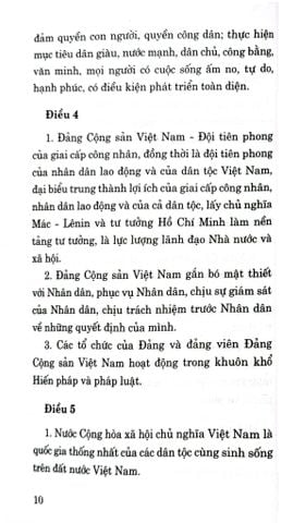  Hiến Pháp Nước Cộng Hòa Xã Hội Chủ Nghĩa Việt Nam Năm 2013 (Sửa Đổi, Bổ Sung Năm 2025) - Quốc hội 