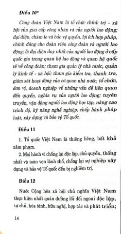  Hiến Pháp Nước Cộng Hòa Xã Hội Chủ Nghĩa Việt Nam Năm 2013 (Sửa Đổi, Bổ Sung Năm 2025) - Quốc hội 