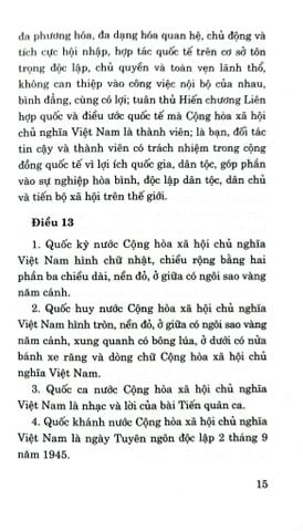  Hiến Pháp Nước Cộng Hòa Xã Hội Chủ Nghĩa Việt Nam Năm 2013 (Sửa Đổi, Bổ Sung Năm 2025) - Quốc hội 