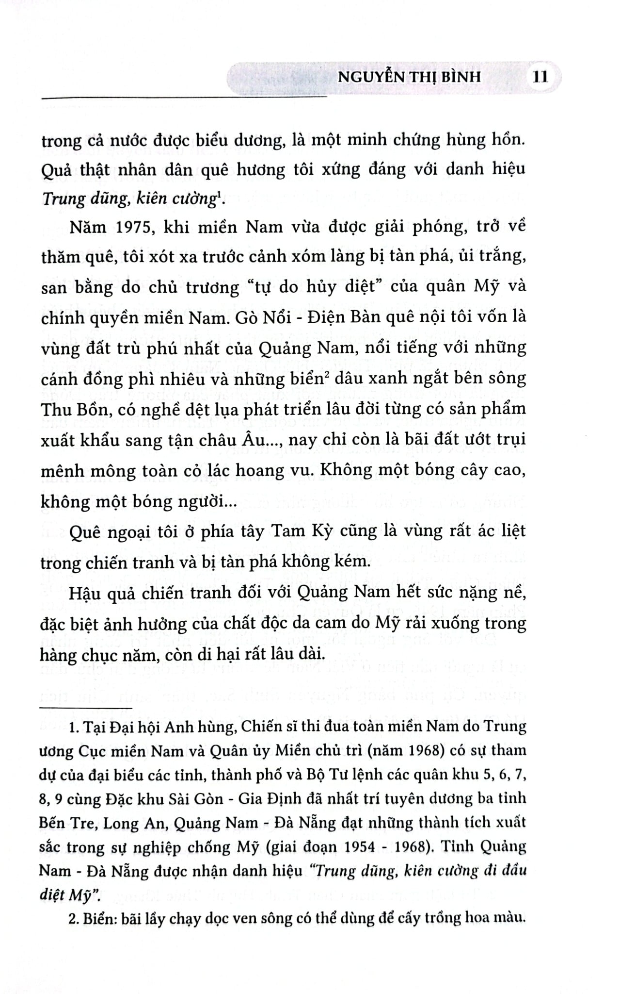 Gia Đình Bạn Bè Đất Nước ( Hồi Ký Nguyễn Thị Bình ) - Bìa Mềm