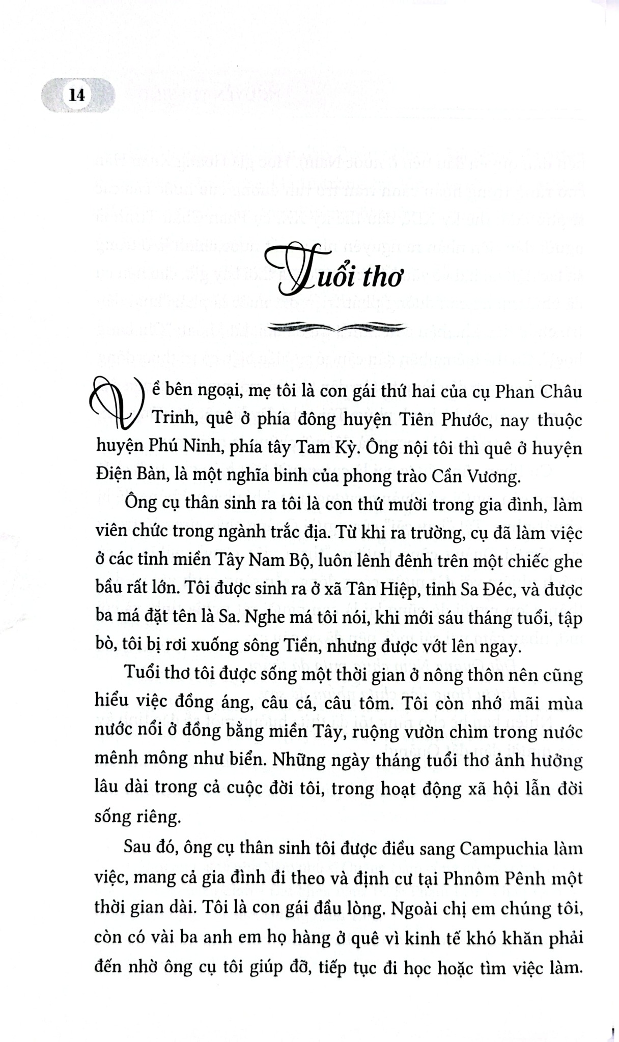 Gia Đình Bạn Bè Đất Nước ( Hồi Ký Nguyễn Thị Bình ) - Bìa Mềm