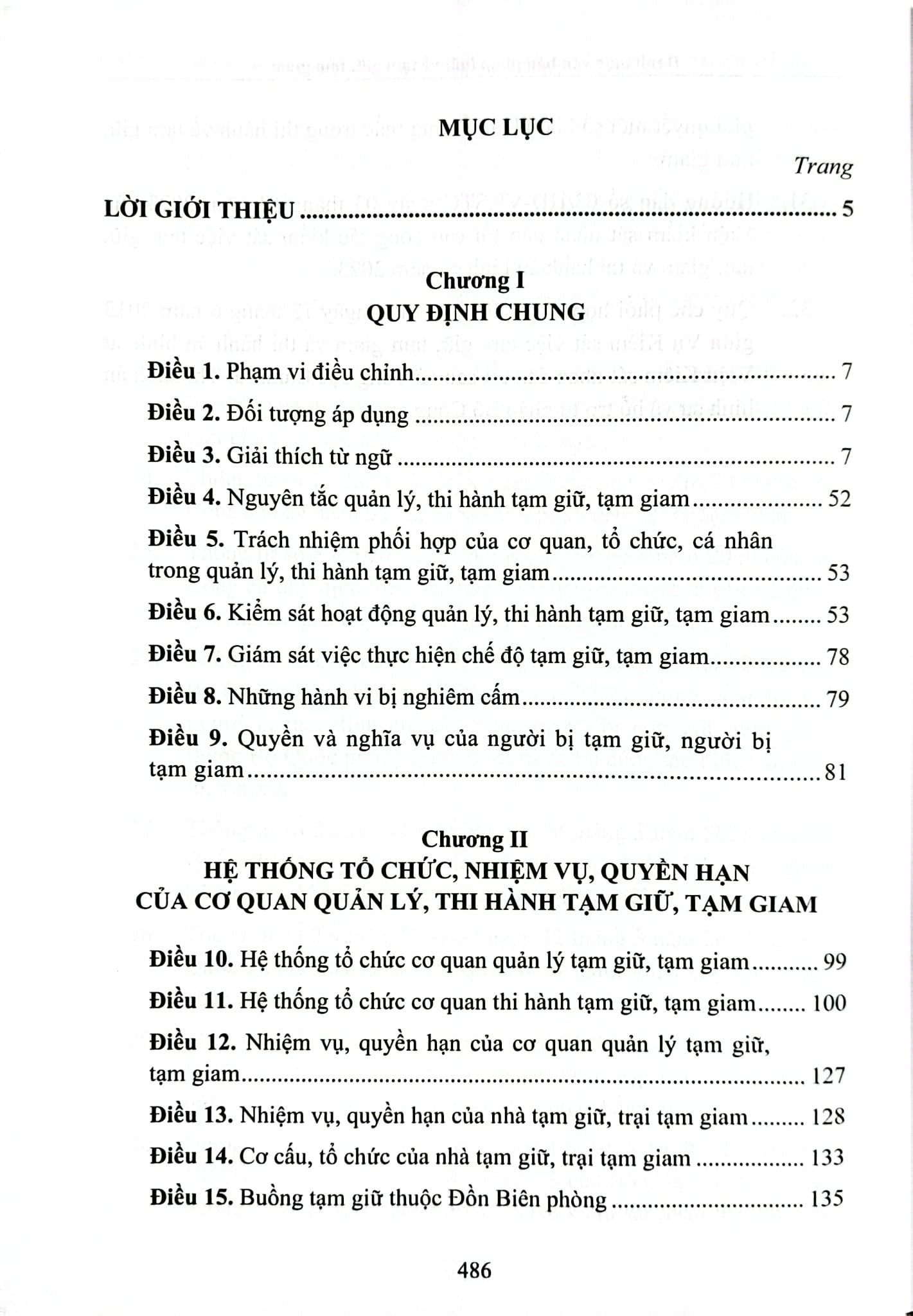 Chỉ Dẫn Tra Cứu, Áp Dụng Luật Thi Hành Tạm Giữ, Tạm Giam Hiện Hành Góp Phần Thực Hiện Nguyên Tắc Hiến Định "Công Nhận, Tôn Trọng, Bảo Vệ Và Bảo Đảm Quyền Con Người"