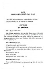 Chỉ Dẫn Tra Cứu, Áp Dụng Luật Thi Hành Tạm Giữ, Tạm Giam Hiện Hành Góp Phần Thực Hiện Nguyên Tắc Hiến Định "Công Nhận, Tôn Trọng, Bảo Vệ Và Bảo Đảm Quyền Con Người"