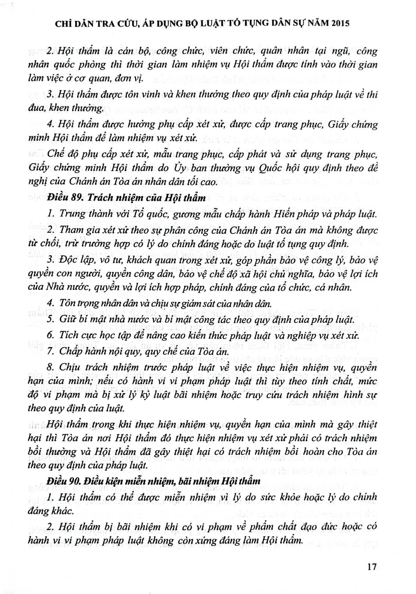 Chỉ Dẫn Tra Cứu, Áp Dụng Bộ Luật Tố Tụng Dân Sự Năm 2015 ( Tái Bản Lần Thứ Nhất, Có Sửa Đổi, Bổ Sung) - TS. Nguyễn Thúy Hiền - ThS. Tạ Đình Tuyên